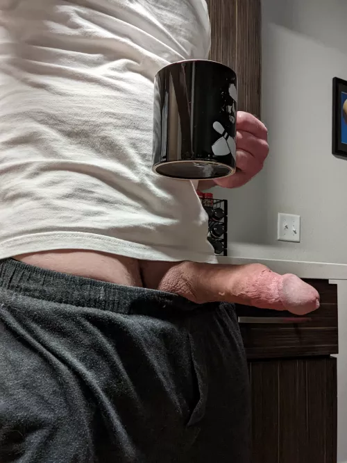 (41) Good morning. Do you take cream with your coffee?