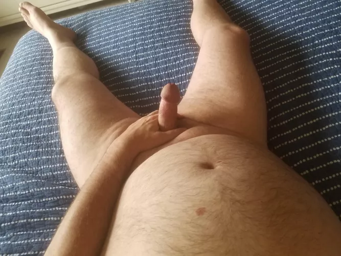 [49] Laying under fan post yard work and thinking naughty thoughts