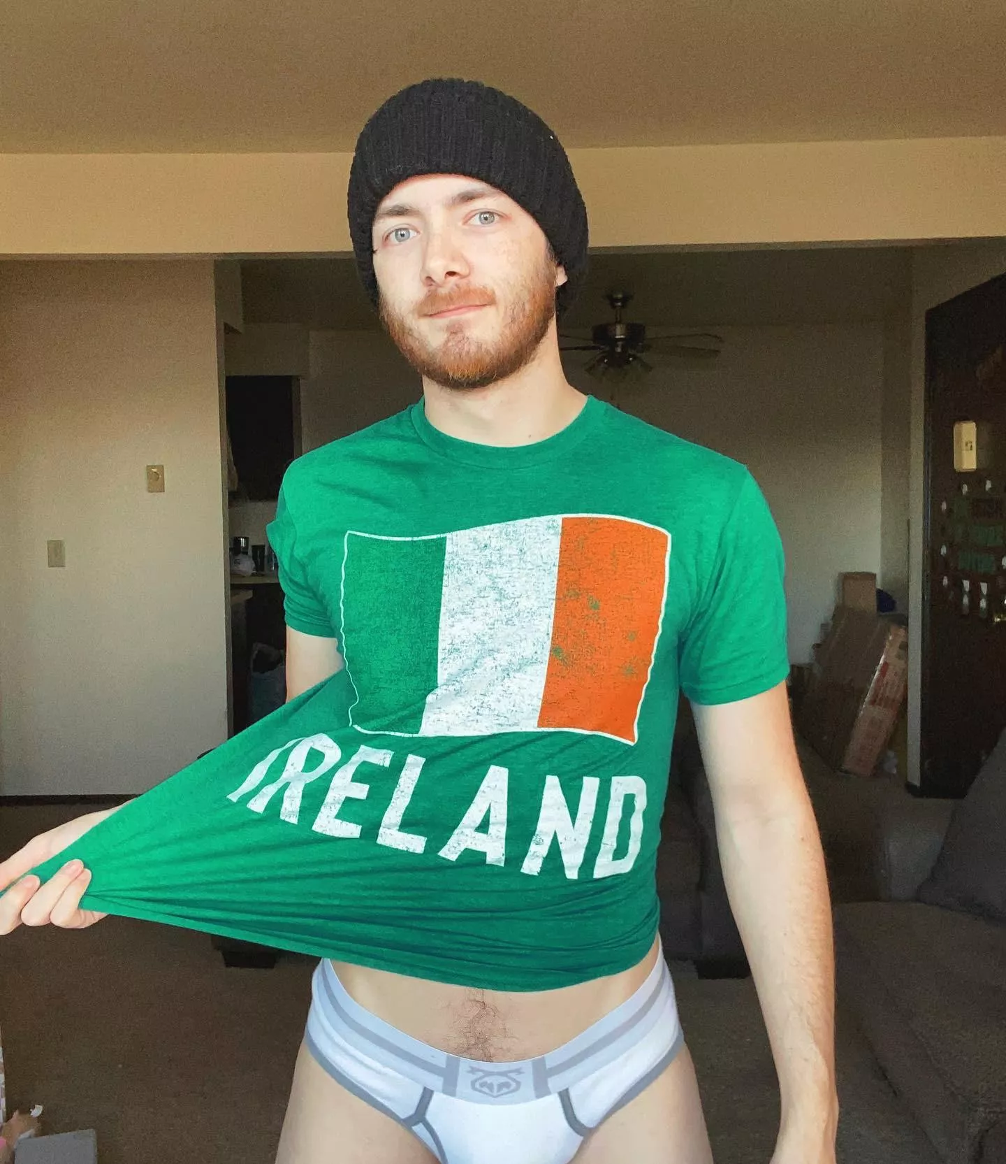 50% Irish. 100% sexy. /s