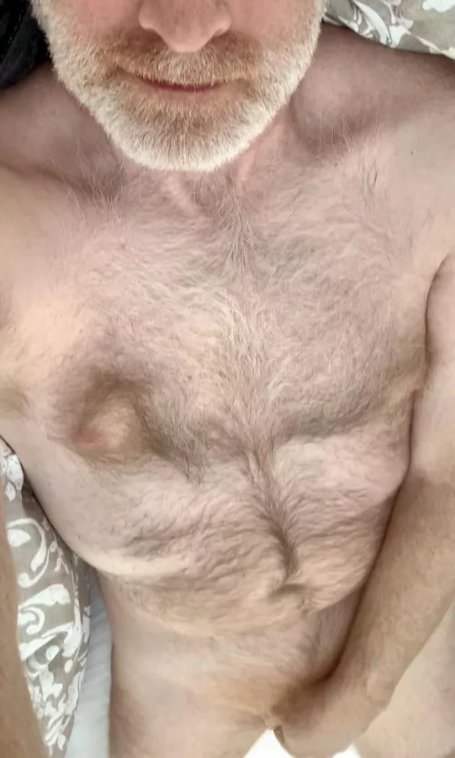 [53] Ride my beard. Rub against my chest. Sit on my…