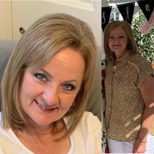 54 year old mom of 4. What’s your dirty thoughts about this GILF?