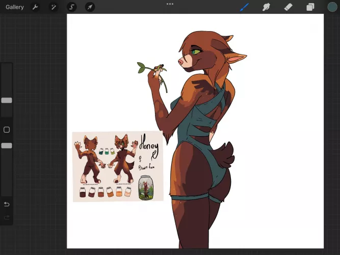 A fren with colour, and ASS