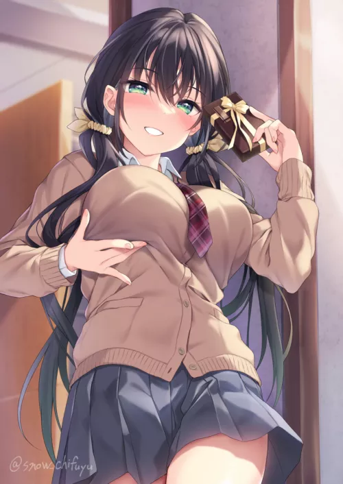 A gift and some chocolates. [Original]