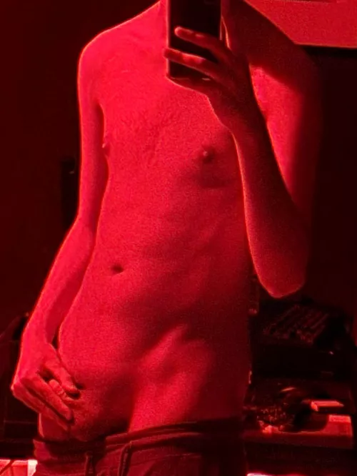 A hot nude in red ❤️❤️❤️