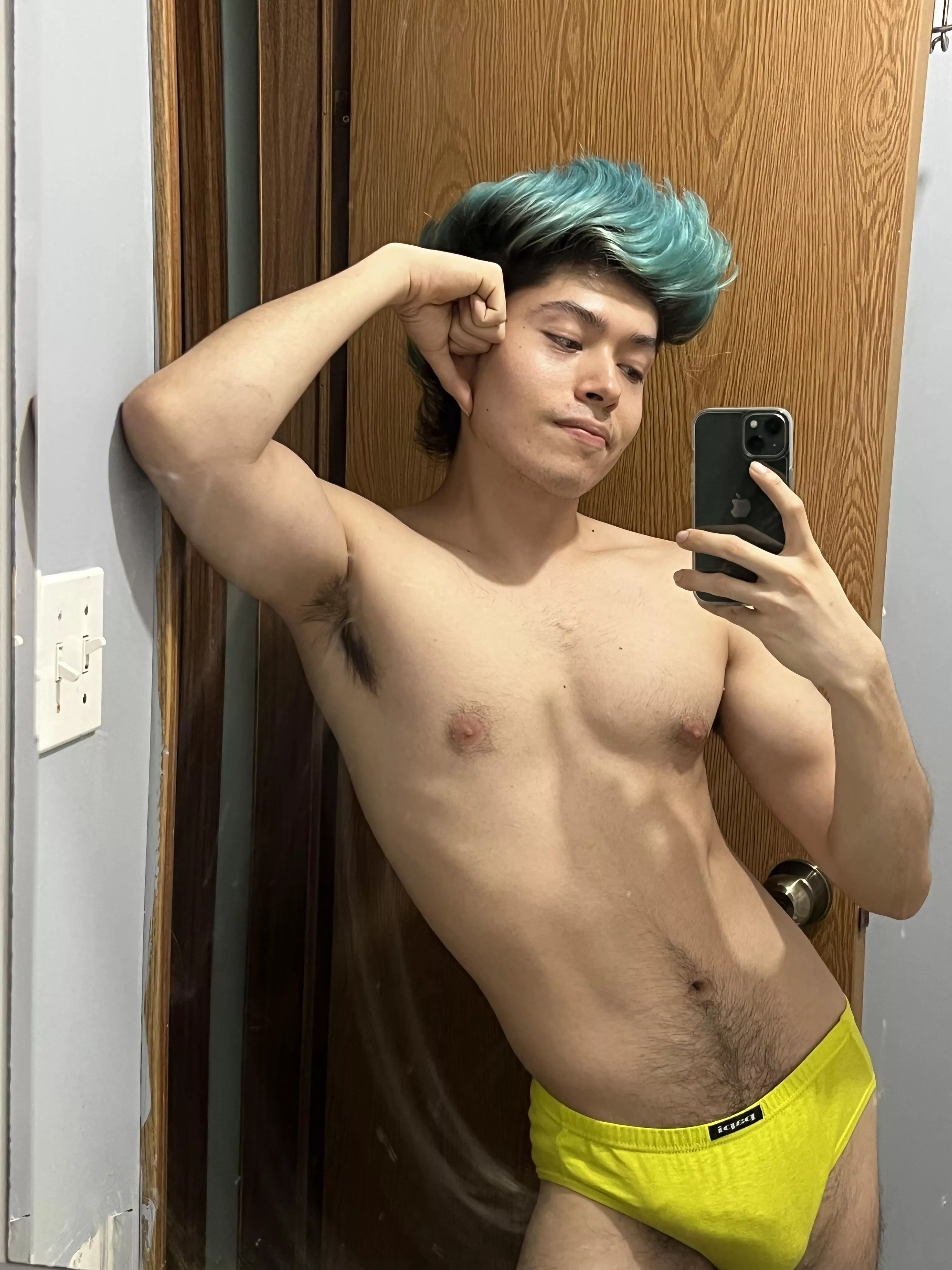 A little blue
