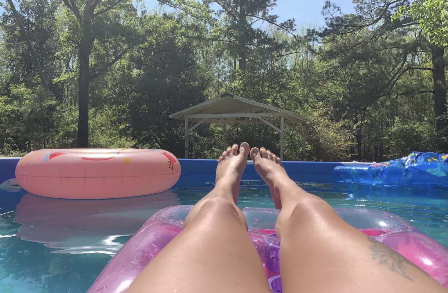 A little pool time 😉