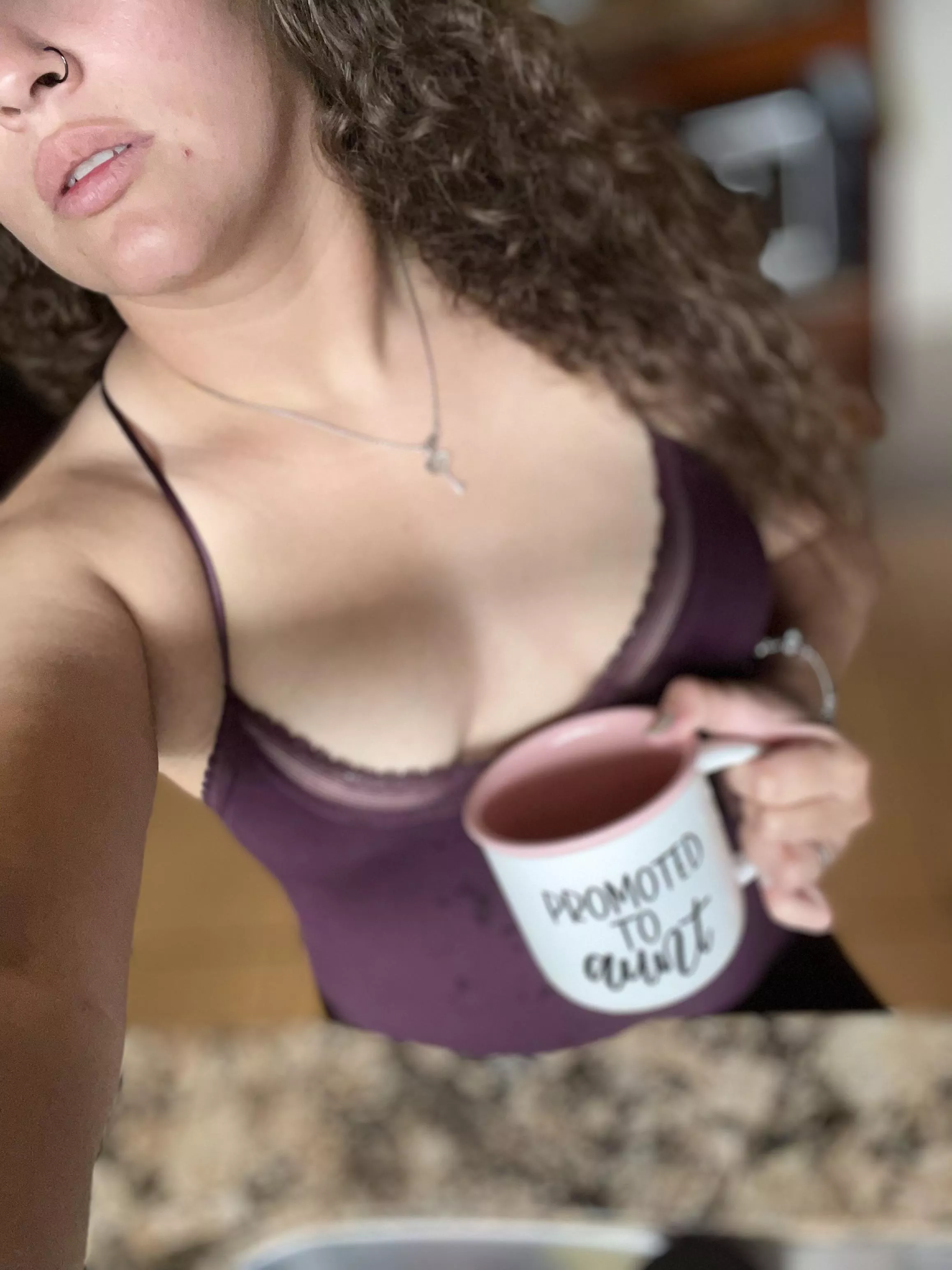 About time! I’ve been promoted to an Aunt!! Wooo! New favorite mug!