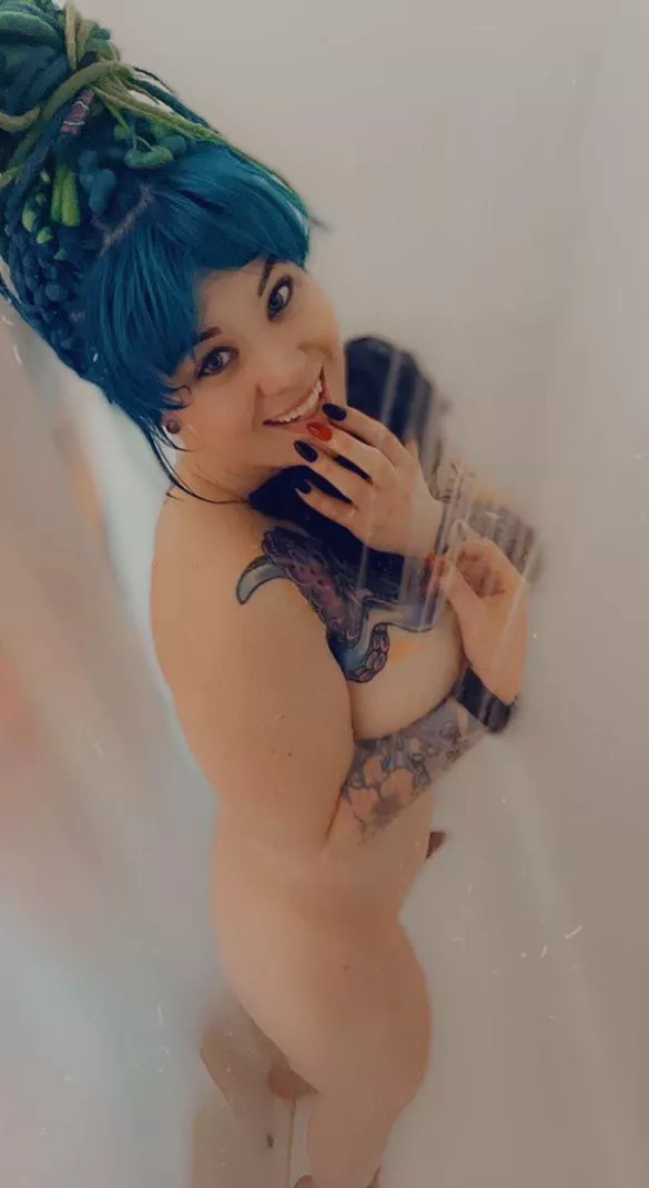 About to get naughty in the shower