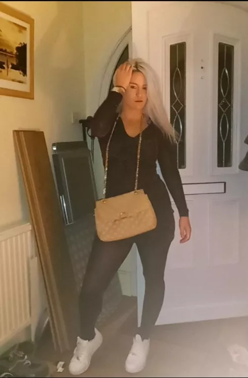 about to go out 🙂 x