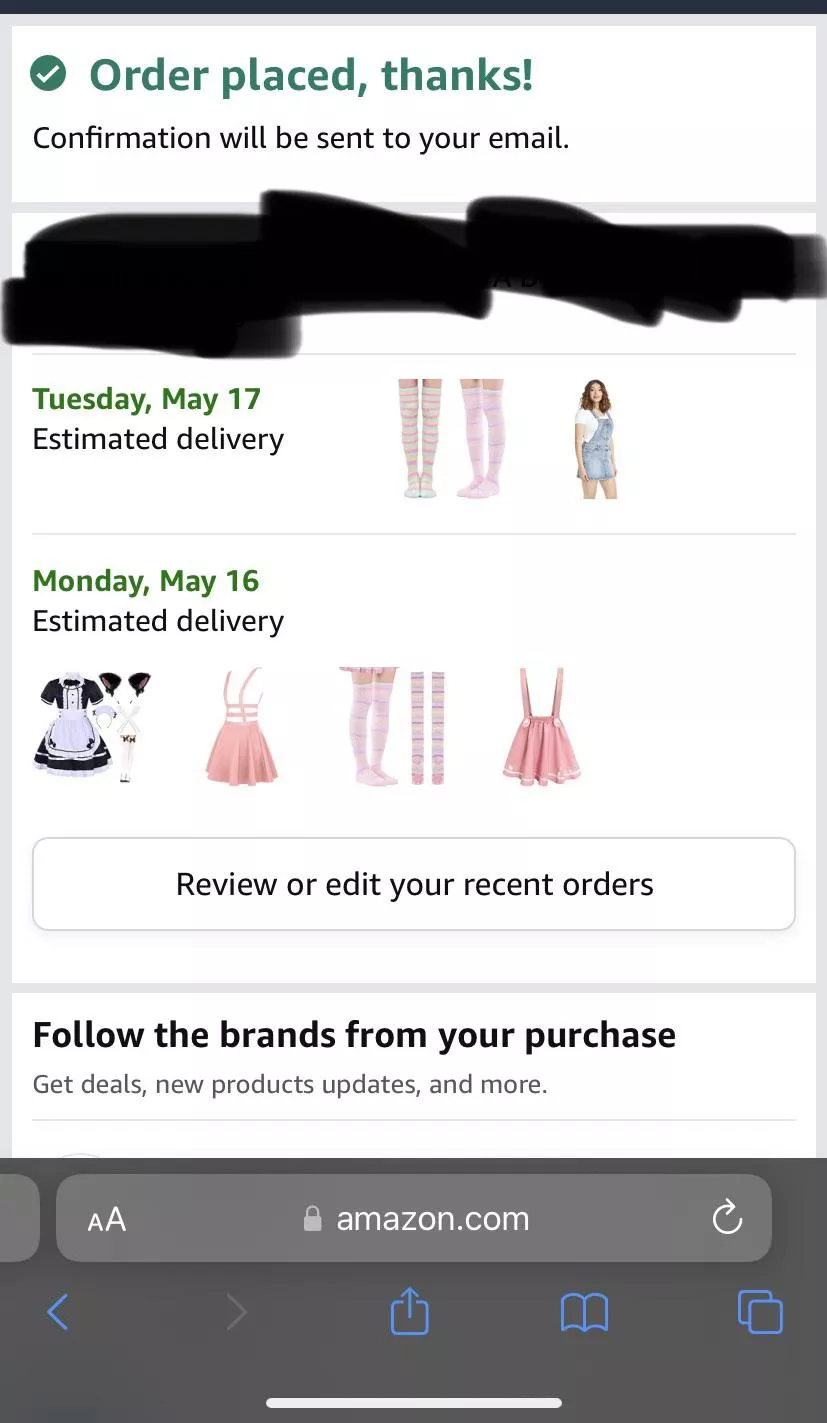 Absolutely ecstatic about all my new little gear coming!