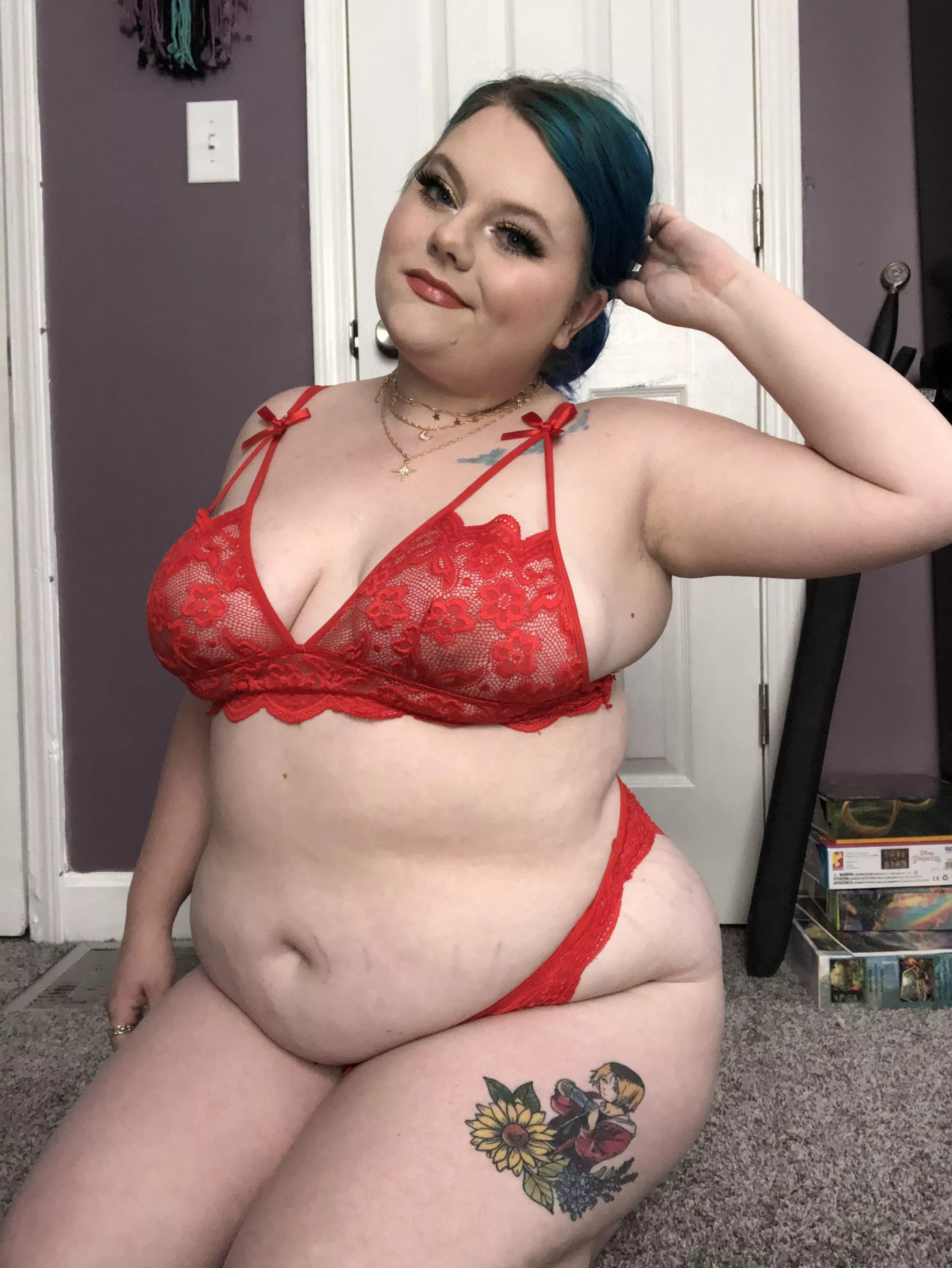 Absolutely feelin myself in this set ❤️