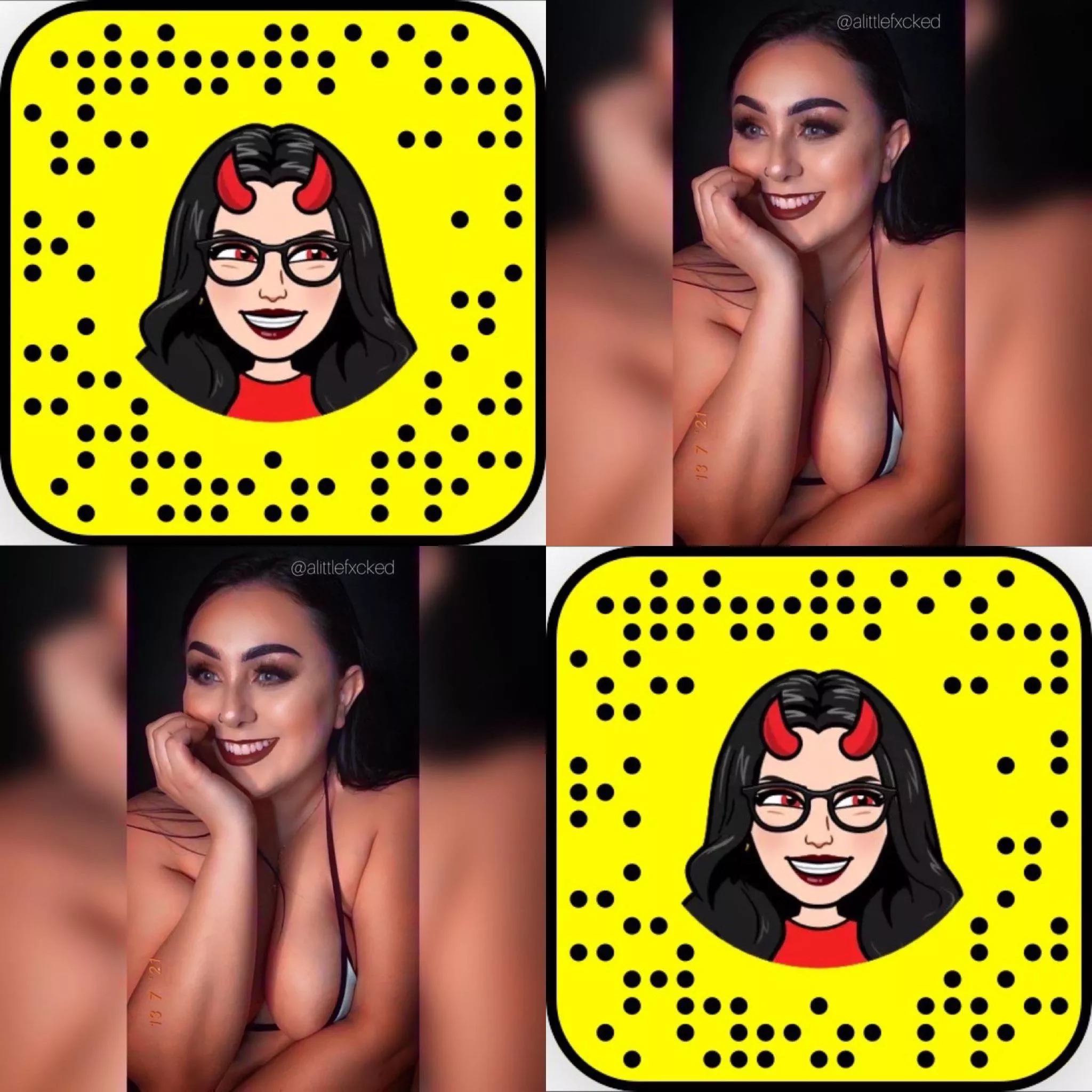 Add my personal Snapchat! It’s free to join. @sins.sonia