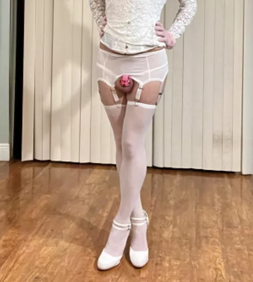 After 6 months of being chaste (no orgasms), it’s completely normal now. Still searching for the perfect cage.