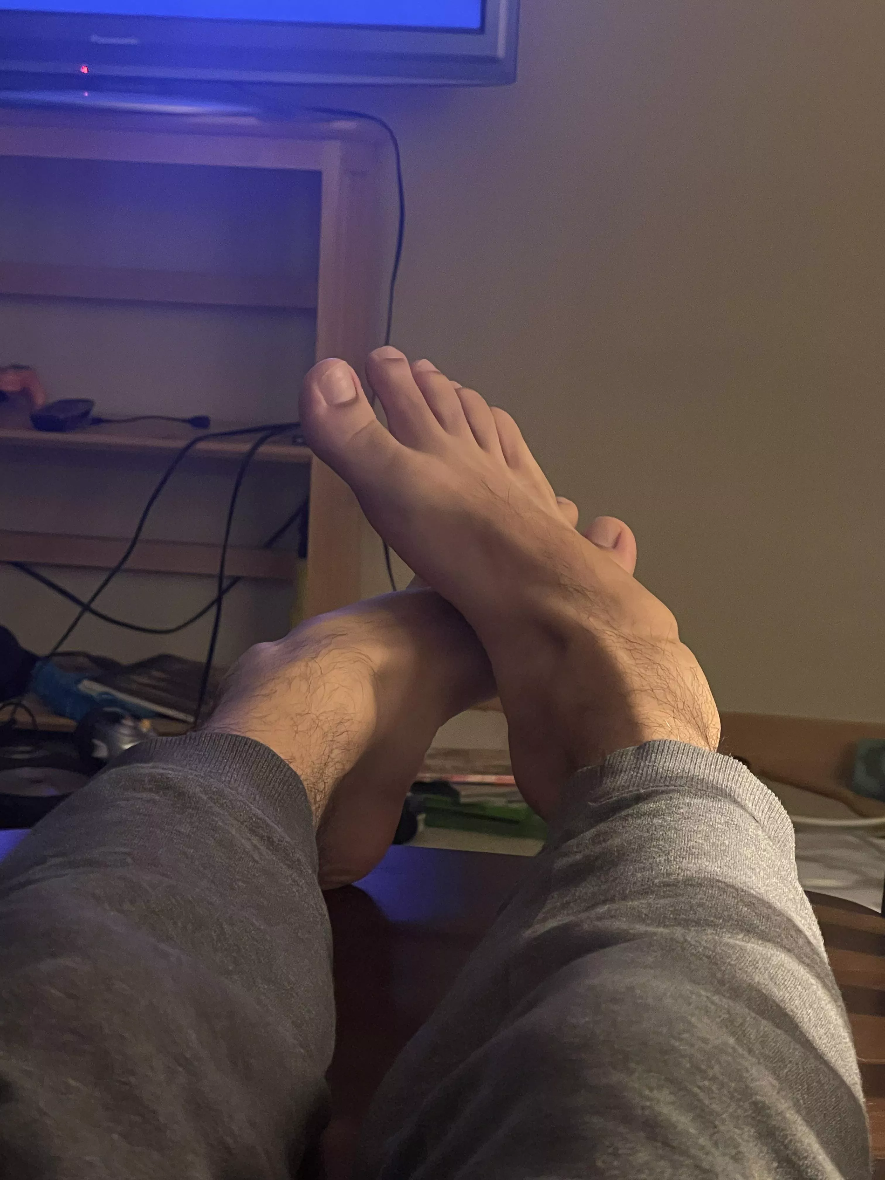After work sore soles 😉
