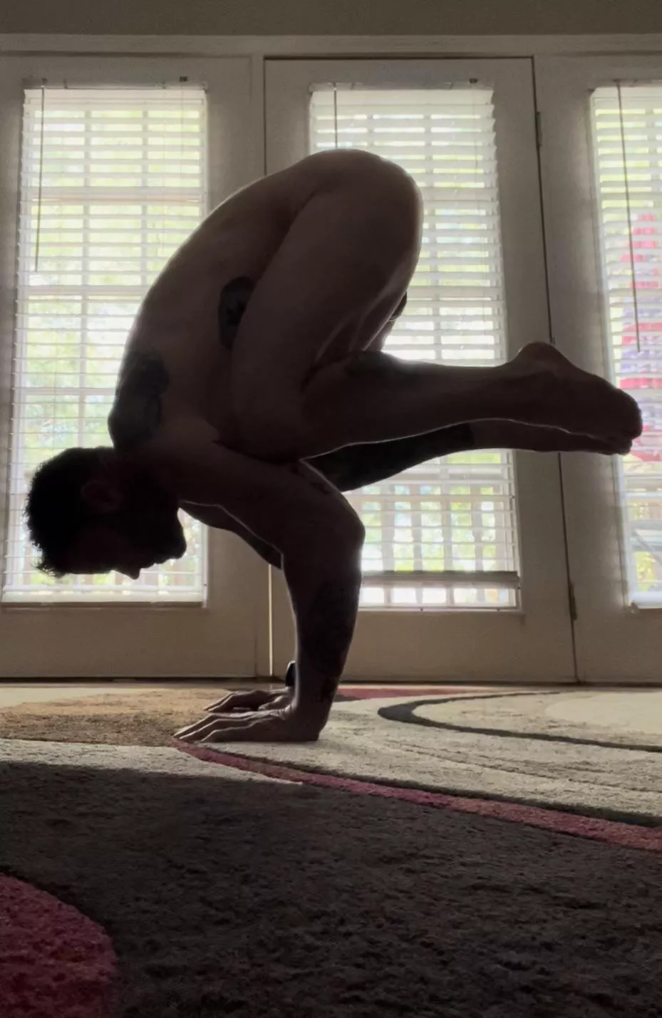 Afternoon pose.