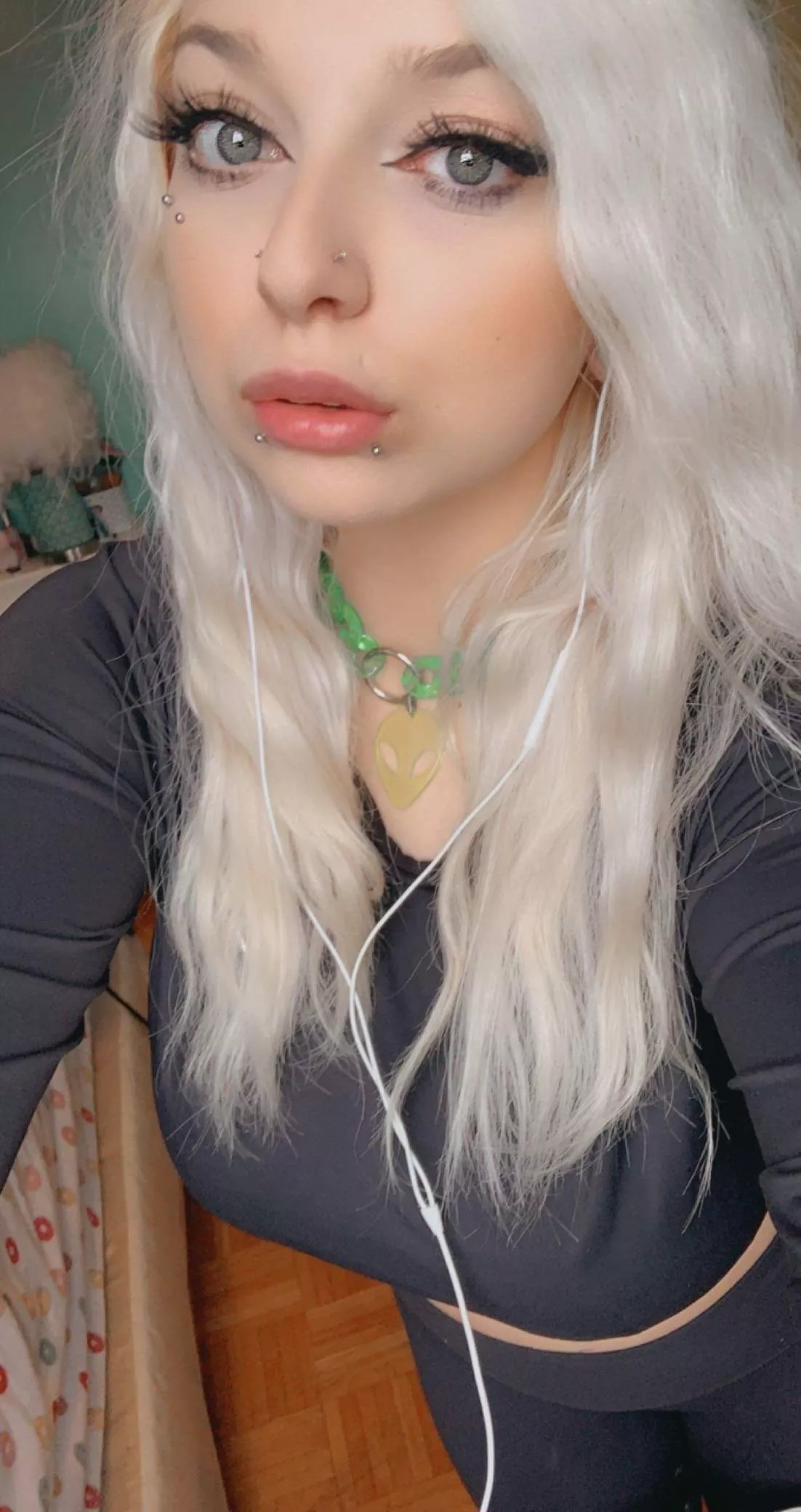 Alien necklace because I love space