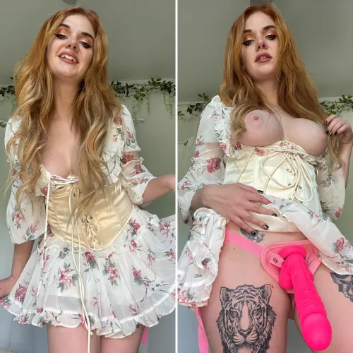 All dressed up for date night babe 🥰