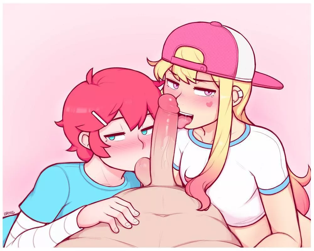 All i want is two lil sissies to worship my cock just like this