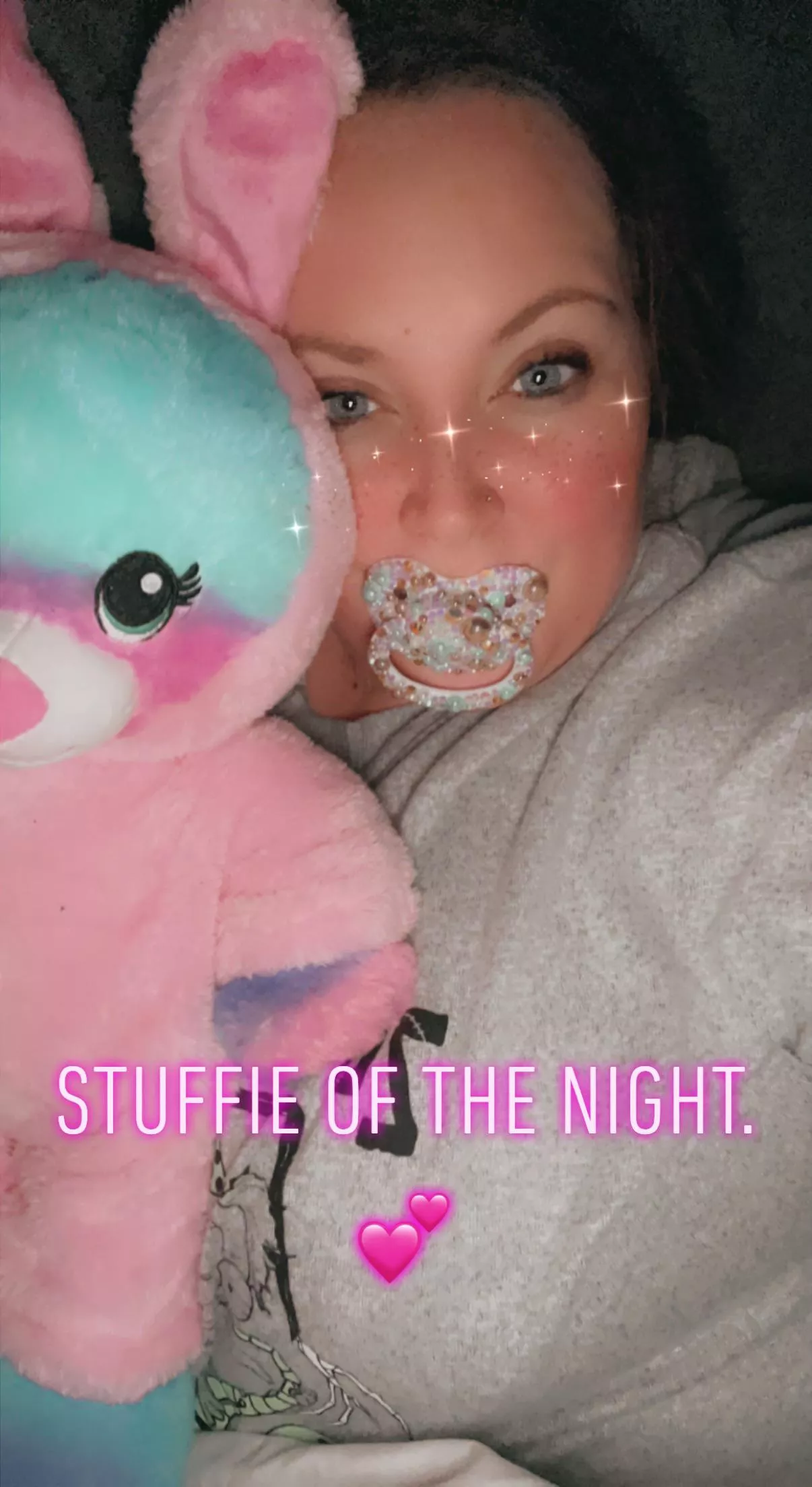 All tucked in 💕