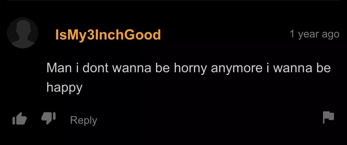Amen brother 😞