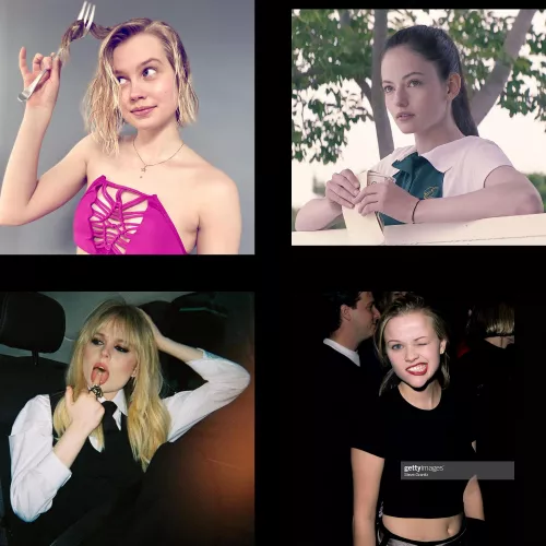 Angourie Rice / Mackenzie Foy / Emily Alyn Lind / Reese Witherspoon - Limitless but just for one day / Urinal / BDSM toy / Marry (But you will never have sexual intercourse)