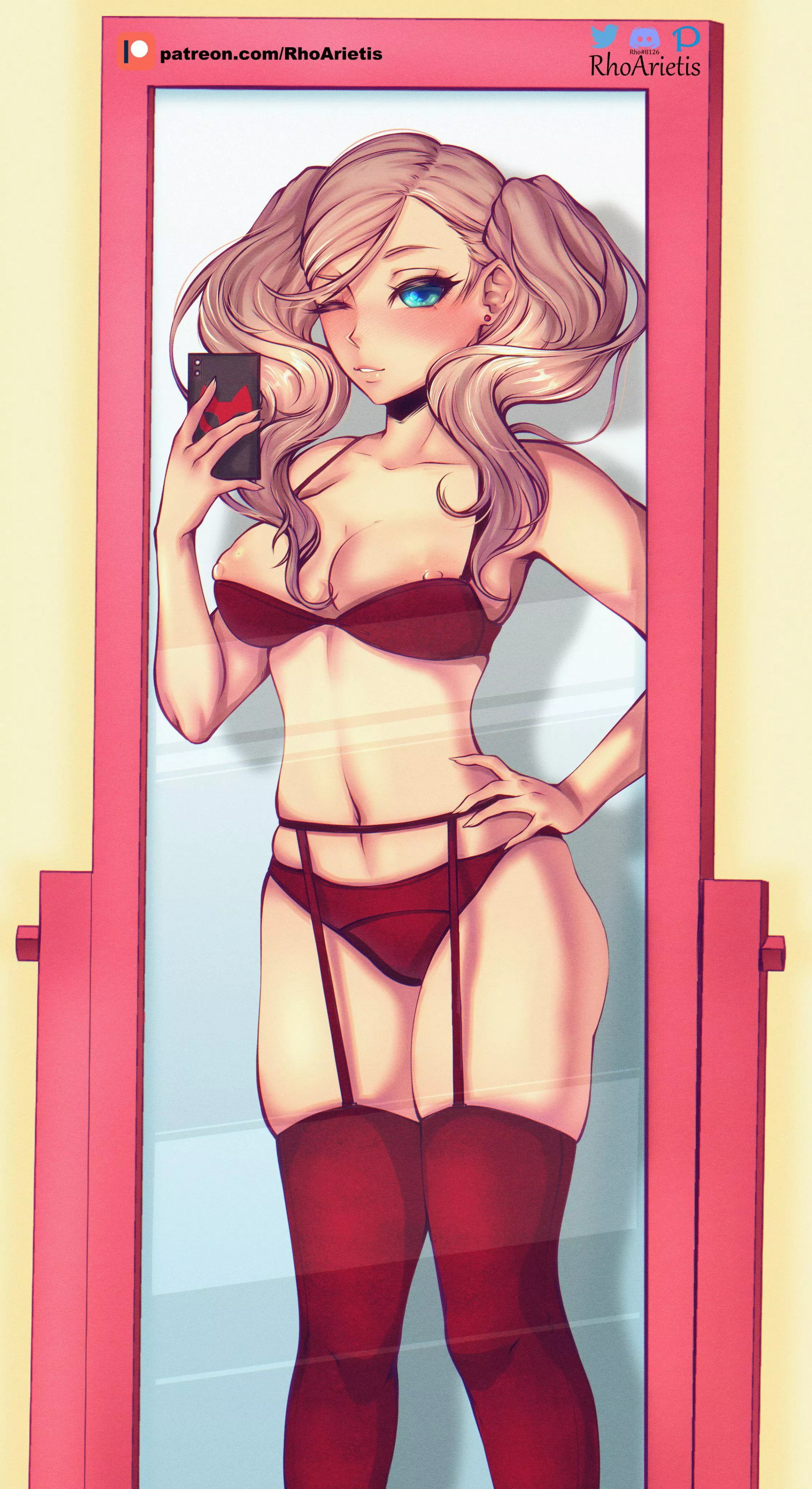Ann taking a sexy photo
