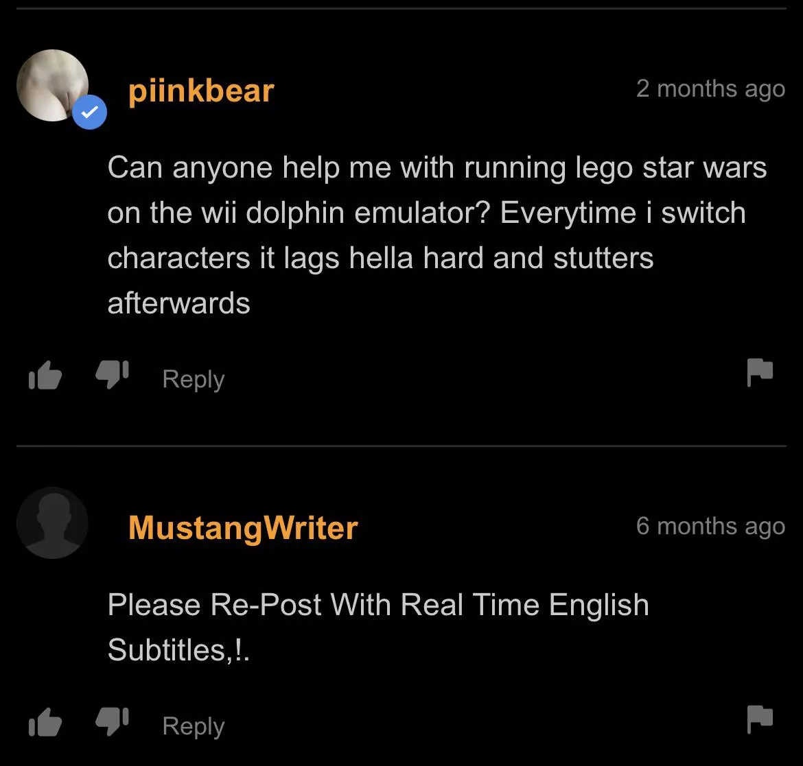 Anybody got a fix?