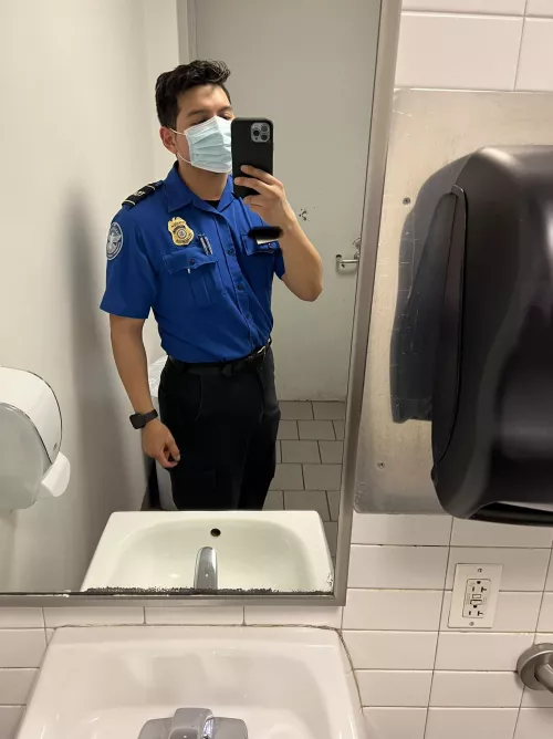 Anybody want to see the uniform off ?