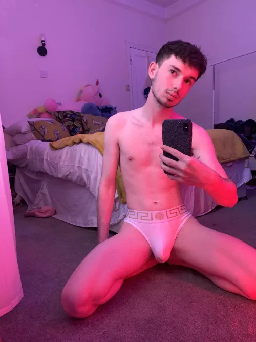 Anyone wanna get me more underwear to pose in?