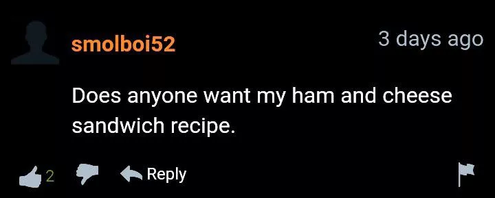 Anyone want the recipe?