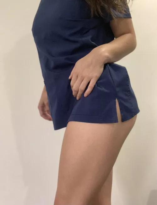 Are you curious about what’s under my scrub top?