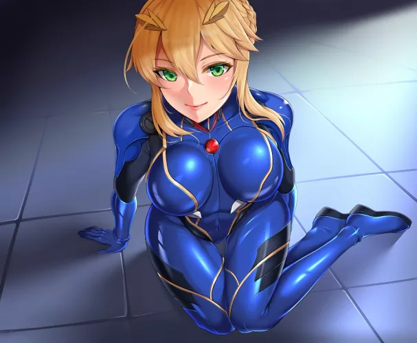 Artoria Lancer x Plugsuit ( Matrix16) [Fate/ Evangelion]
