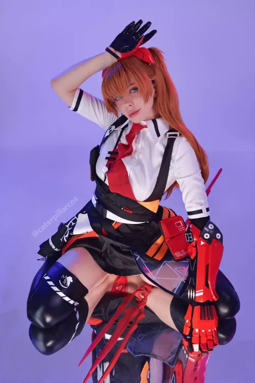 Asuka Langley Honkai Impact cosplay