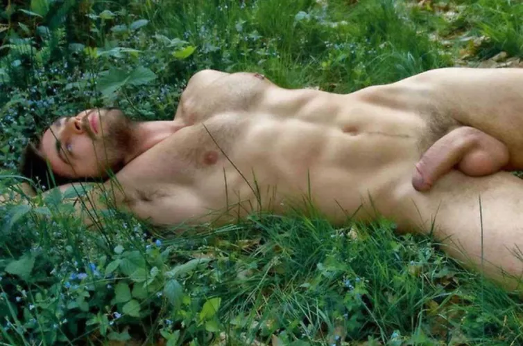 “At one with nature” …