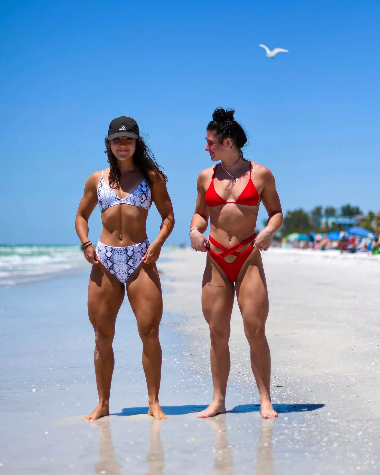 At the beach