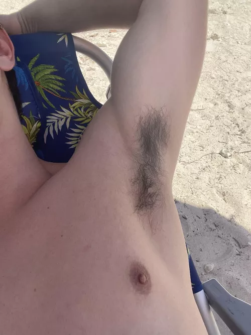 At the beach. Wanna join me?