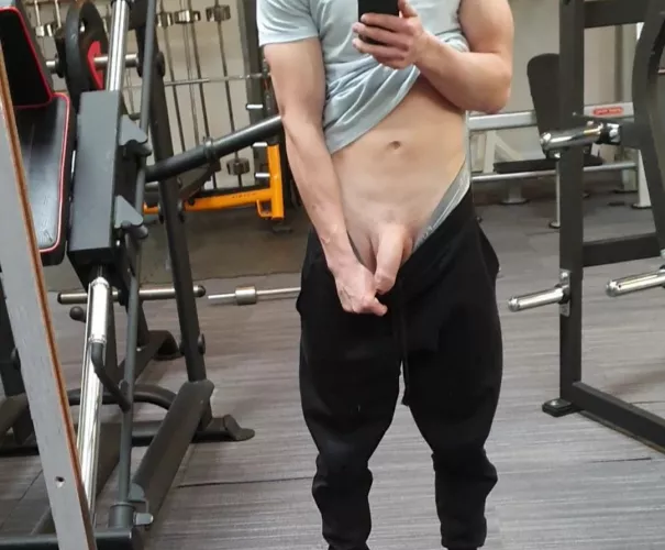 At the gym (18 y/o)