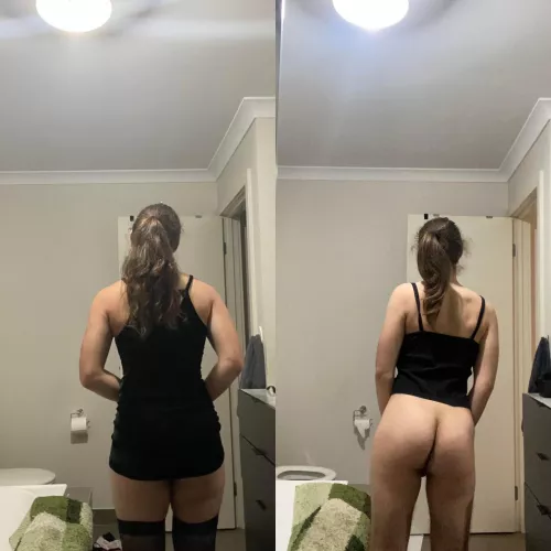 At the start of the date & at the end 😏