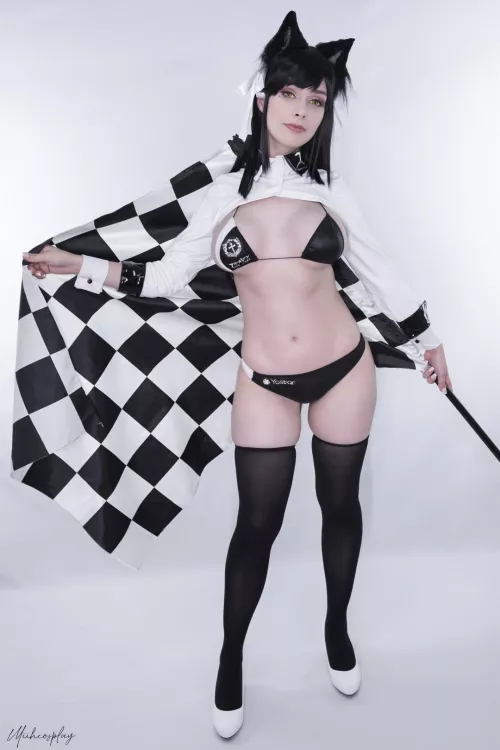 Atago Race Queen from Azur Lane by MiihCosplay