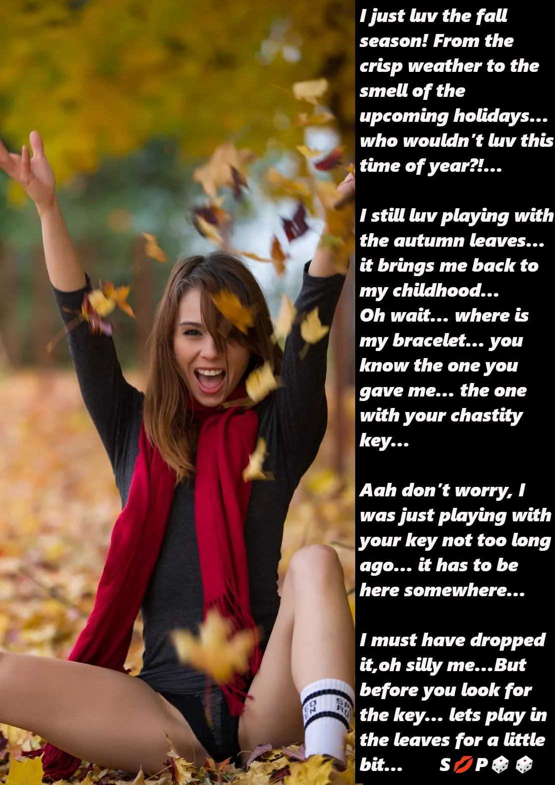 Autumn leaves...