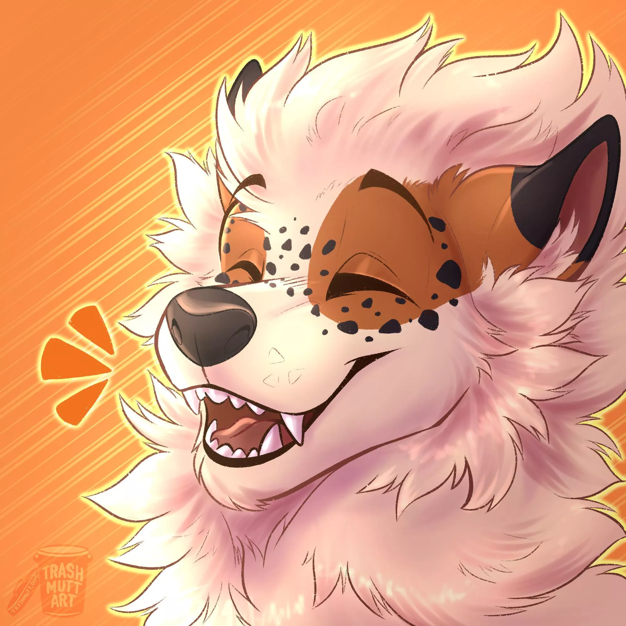 Barking Arcanine 🔥 (art by me - TrashmuttArt on Twitter)