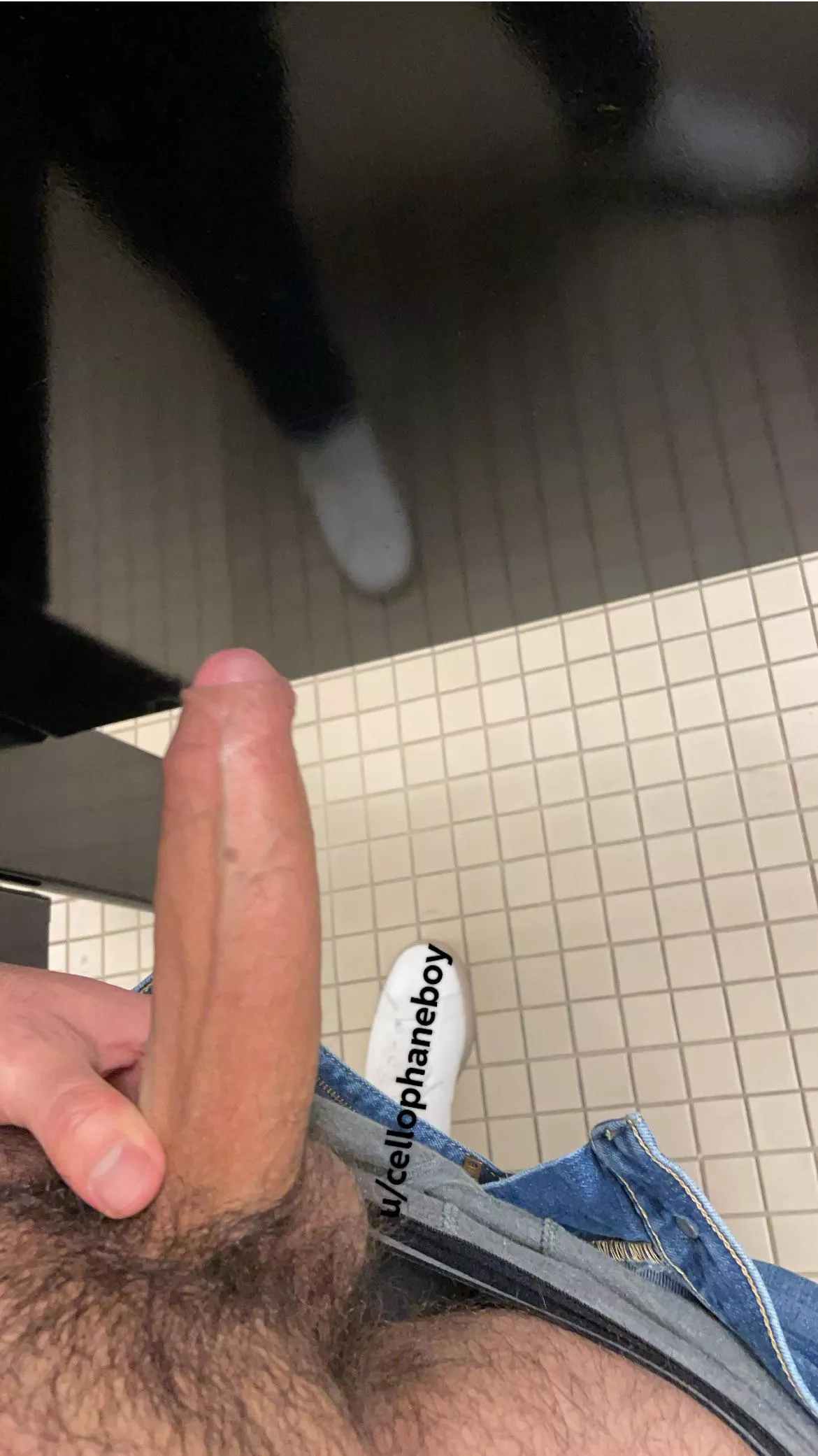 Be a good bro and suck me off in the restroom stall? (24)