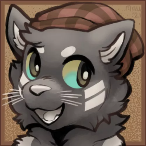 Beanie Cat (Art by me!)