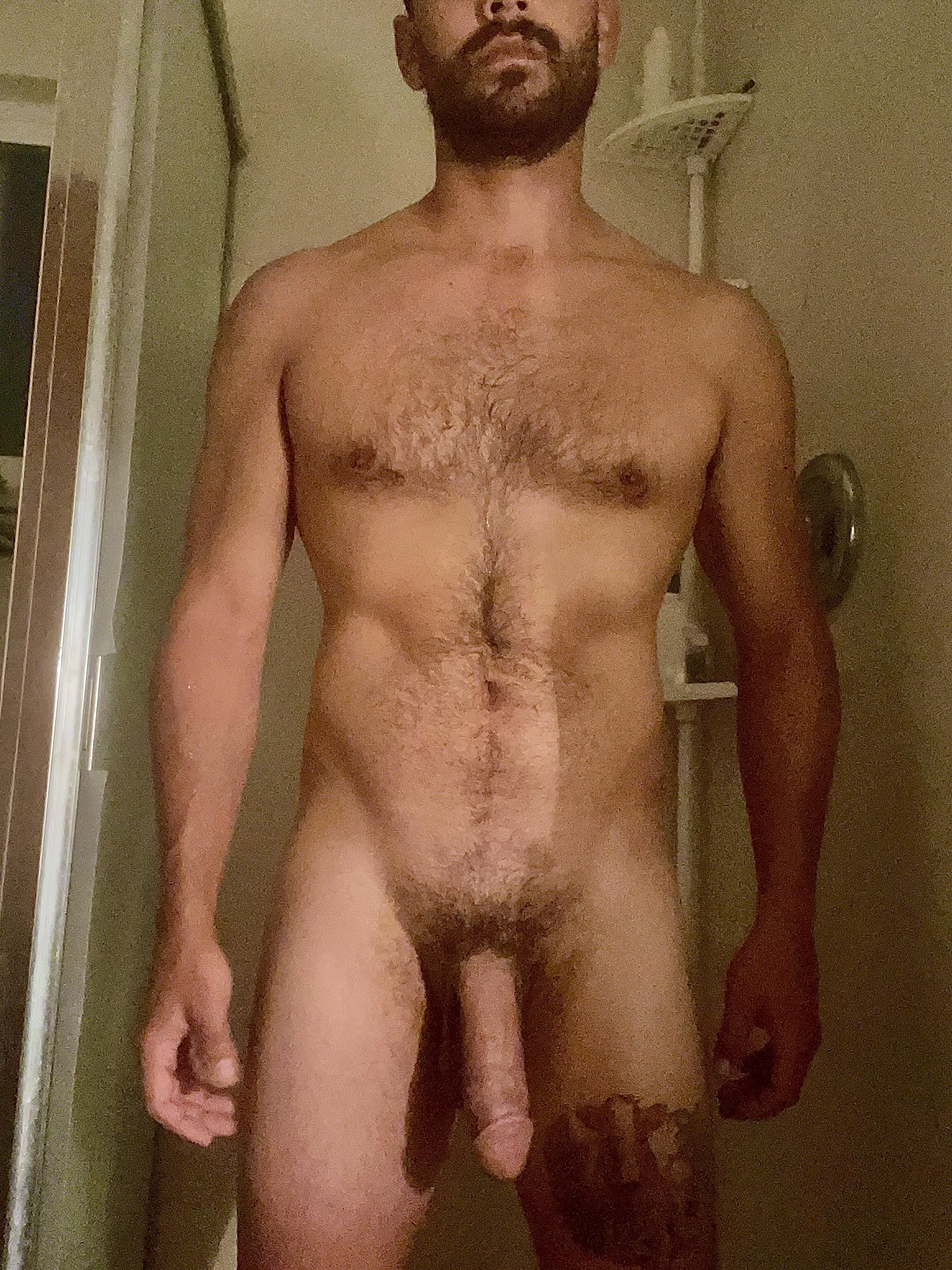 Beating the heat with a cold shower