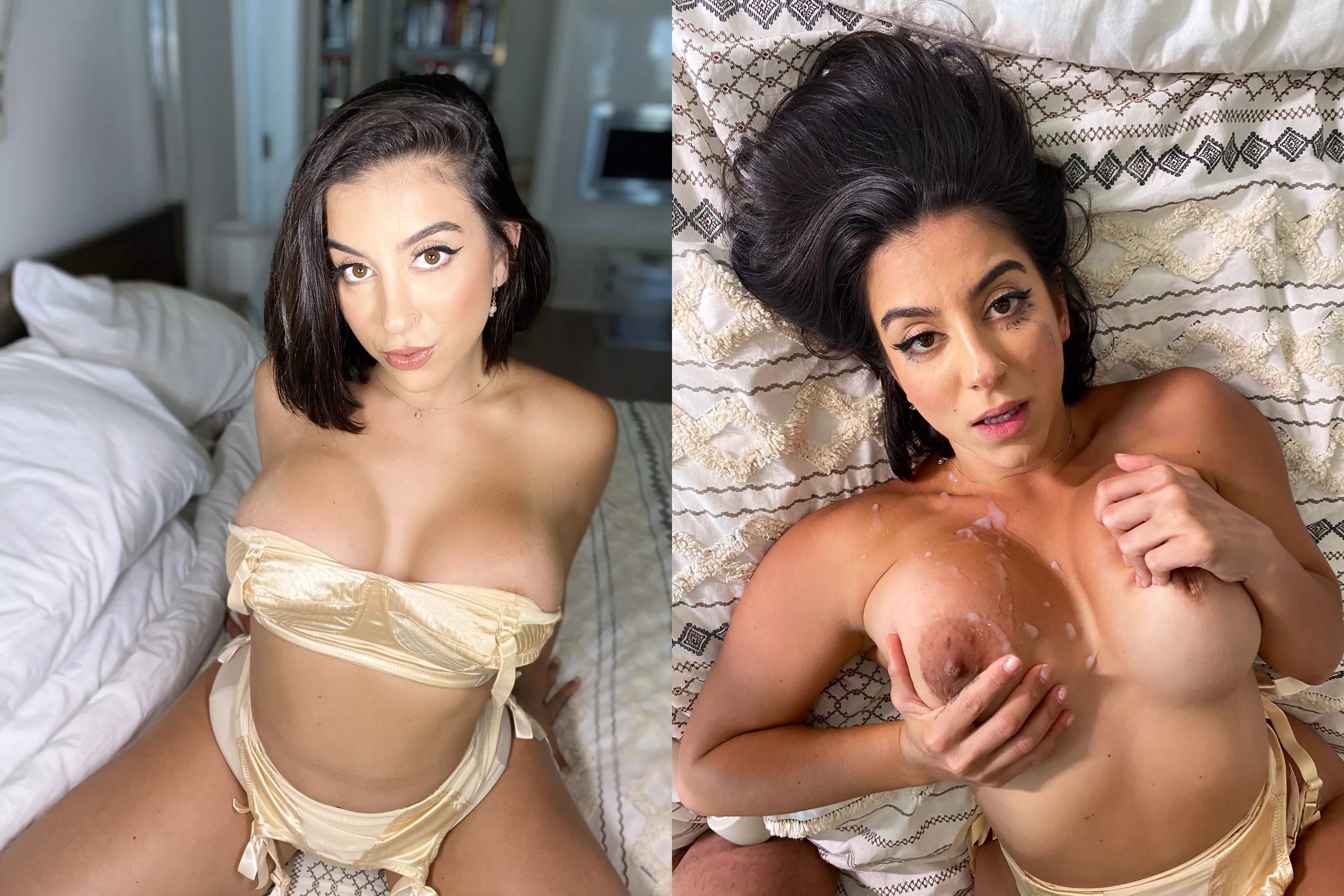 before & after 😝
