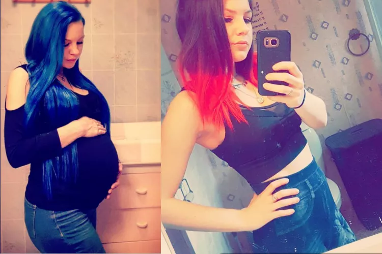 Before & After pregnancy ♠️