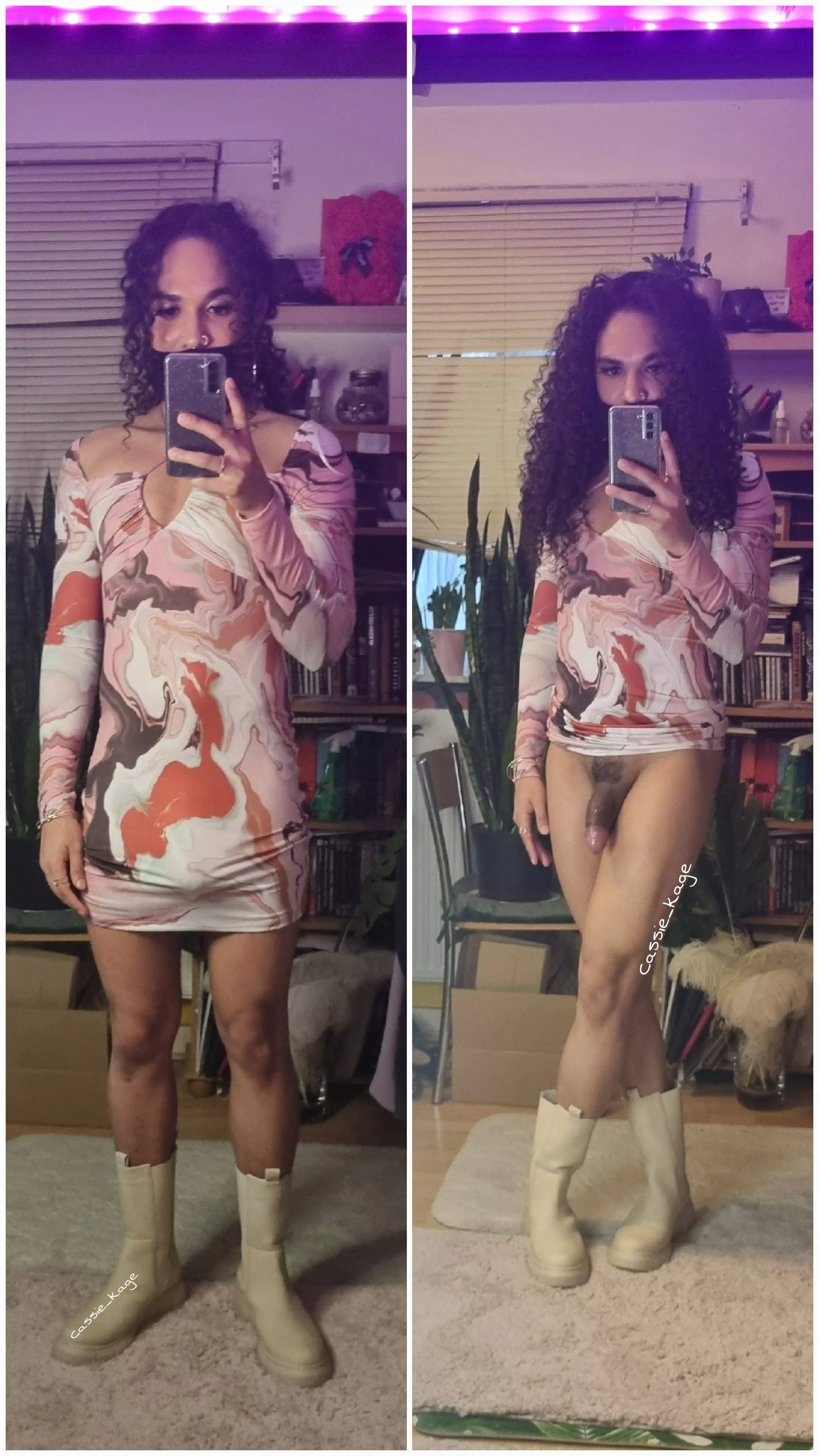 behind the buldge