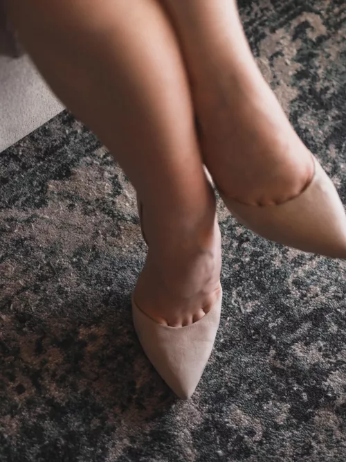 Beige d’orsay 🐭🖤