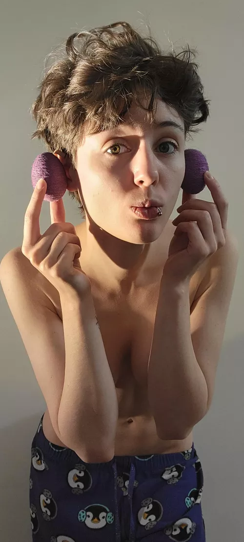 being silly this morning