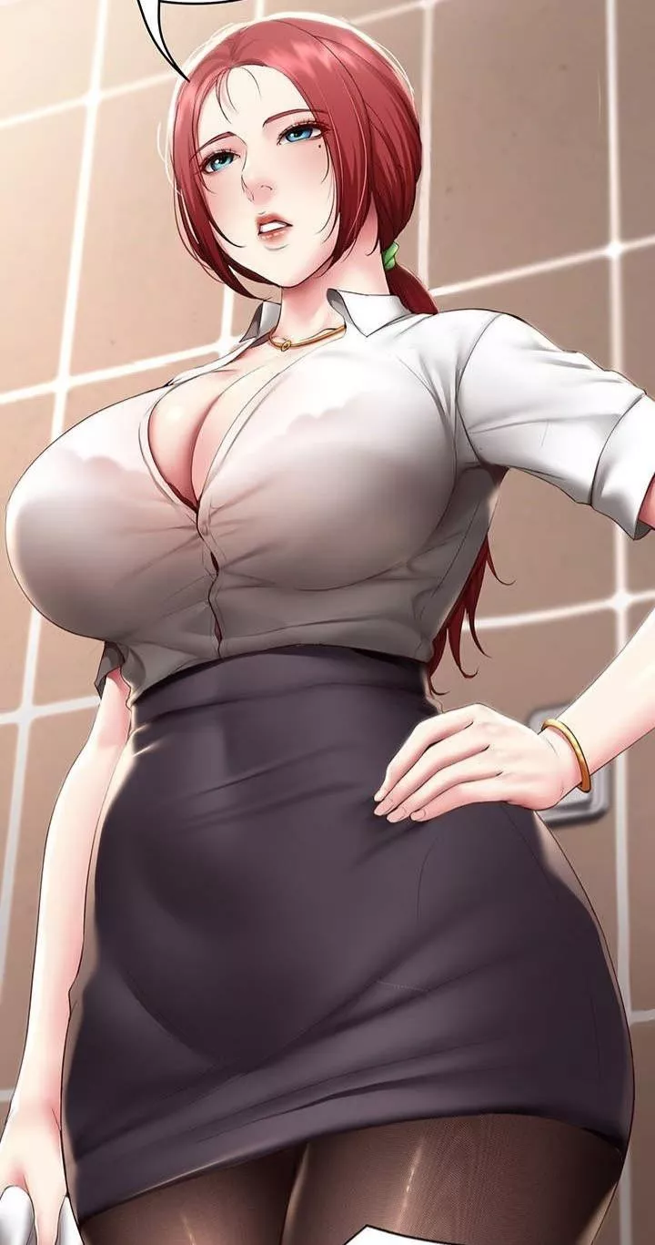Bigboobs redhair milf